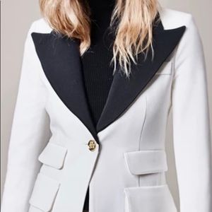 Smythe Birkin block colour blazer - size 10